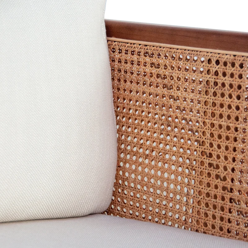 Fauteuil Rotin Milan - Noyer