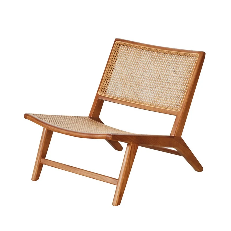 Fauteuil en Osier - Flora - Noyer