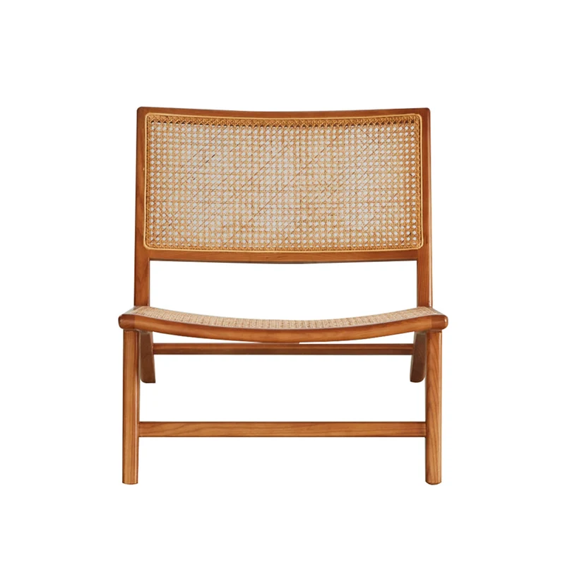 Fauteuil en Osier - Flora - Noyer