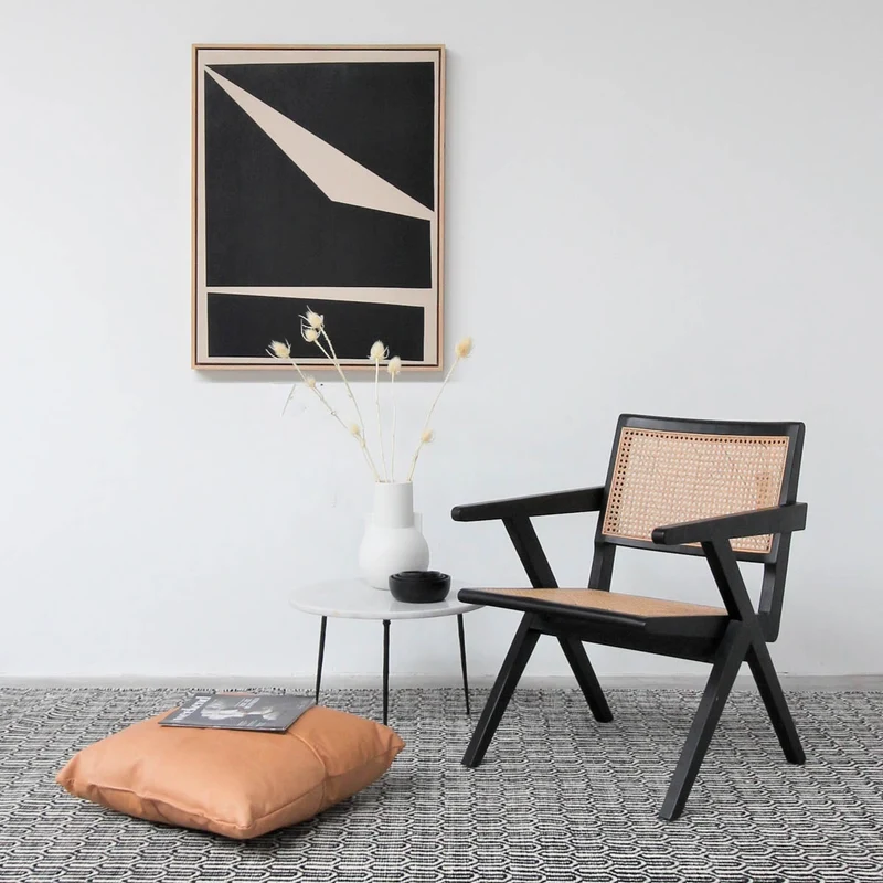 Table d'appoint Florence - Marbre Blanc Grec - 40x40x40cm