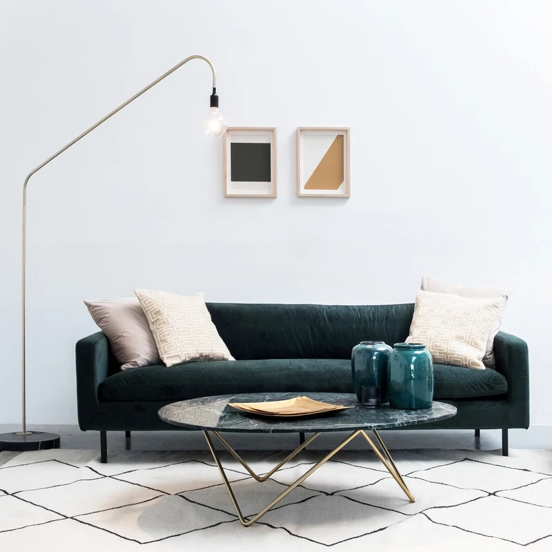 Table Basse en Marbre - Richard - Marbre Vert