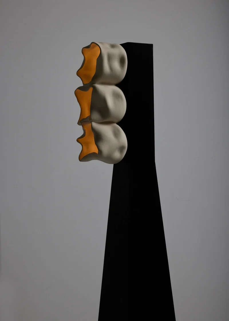 'Vessels Scarlet' Ceramic Floor Light