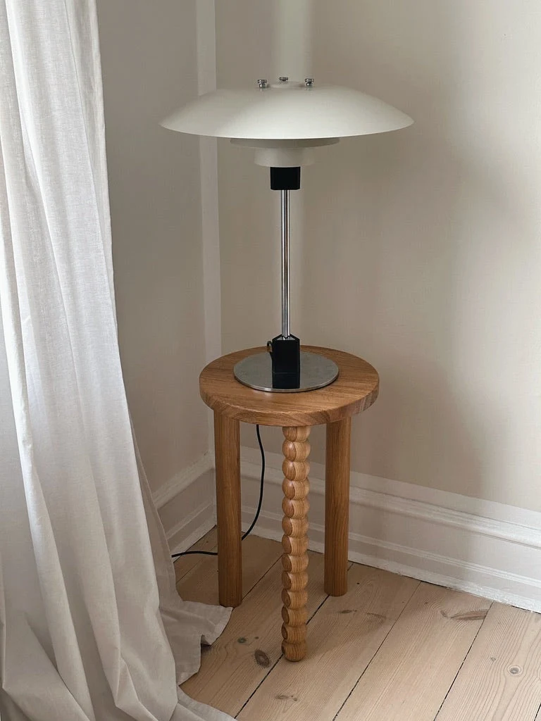 Piloti Side Table in Oak