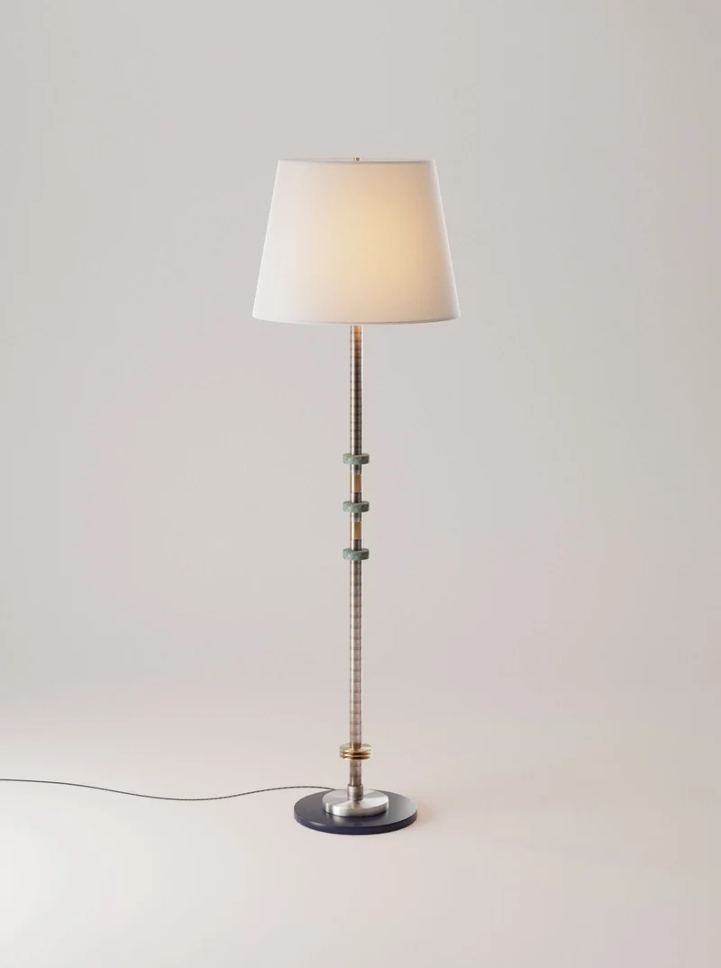 Alte Bronze Floor Lamp