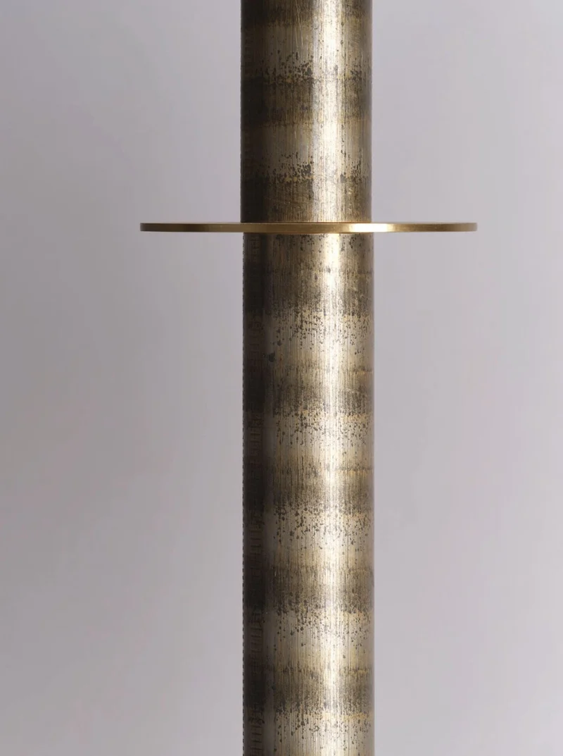 Alte Bronze Floor Lamp