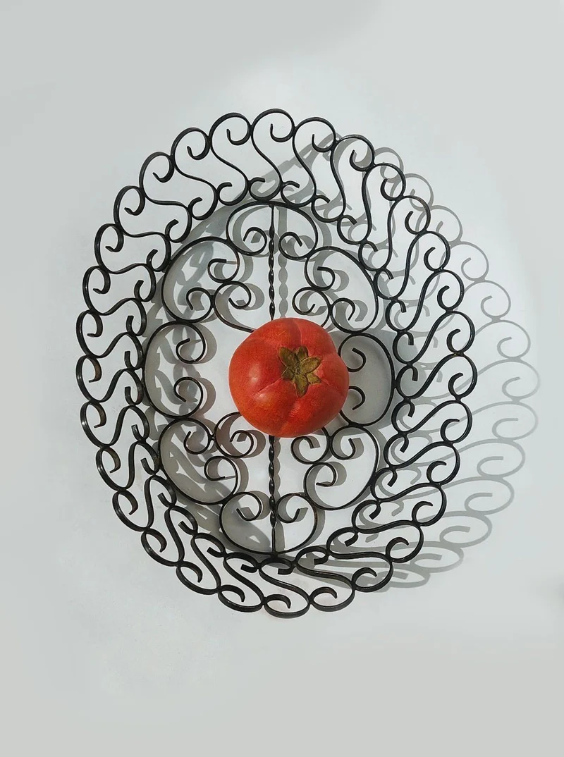 Wrough Iron Basket, 1950s