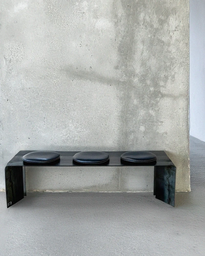 'Nobu' Steel Bench