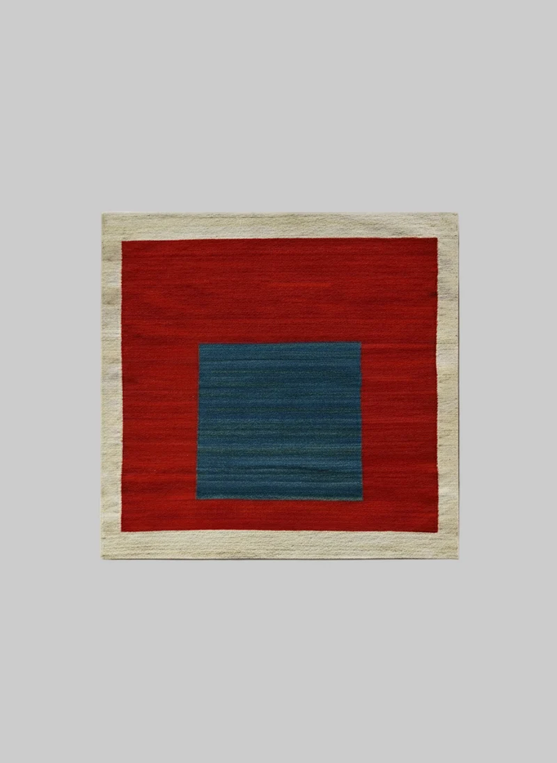 Squares Kilim Pomegranate - Handwoven Rug