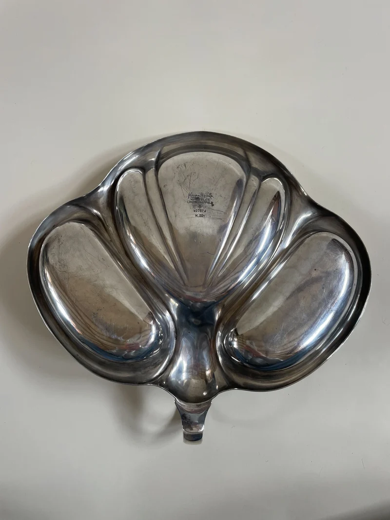 Vintage Mappin and Webb Silver Plate Serving Dish