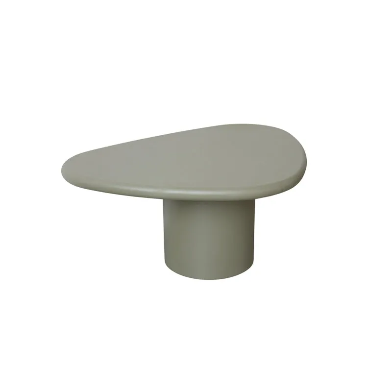 Table basse Tille - 90 cm - StoneSkin - Licht Kaki