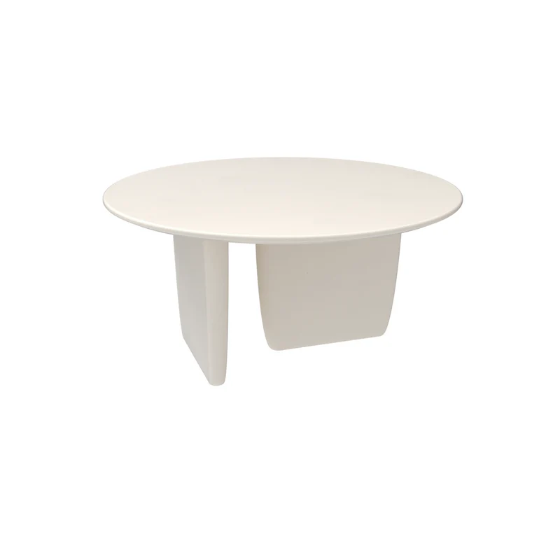 Table basse ronde - Rochelle - StoneSkin Latte