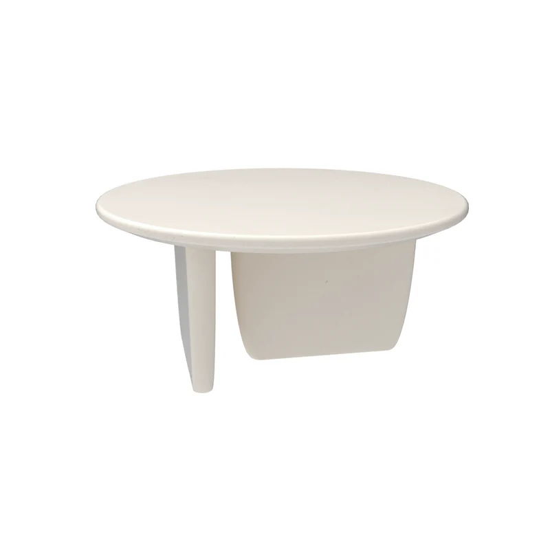 Table basse ronde - Rochelle - StoneSkin Latte