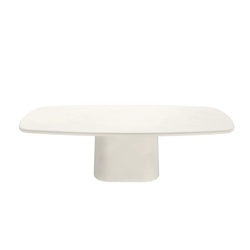 Table de jardin Lorient – Béton ciré finition latte - 200 cm
