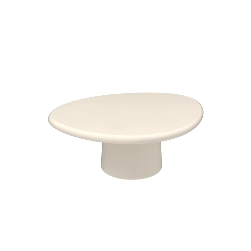 Table basse ronde aspect béton - Juno - StoneSkin - 90 cm