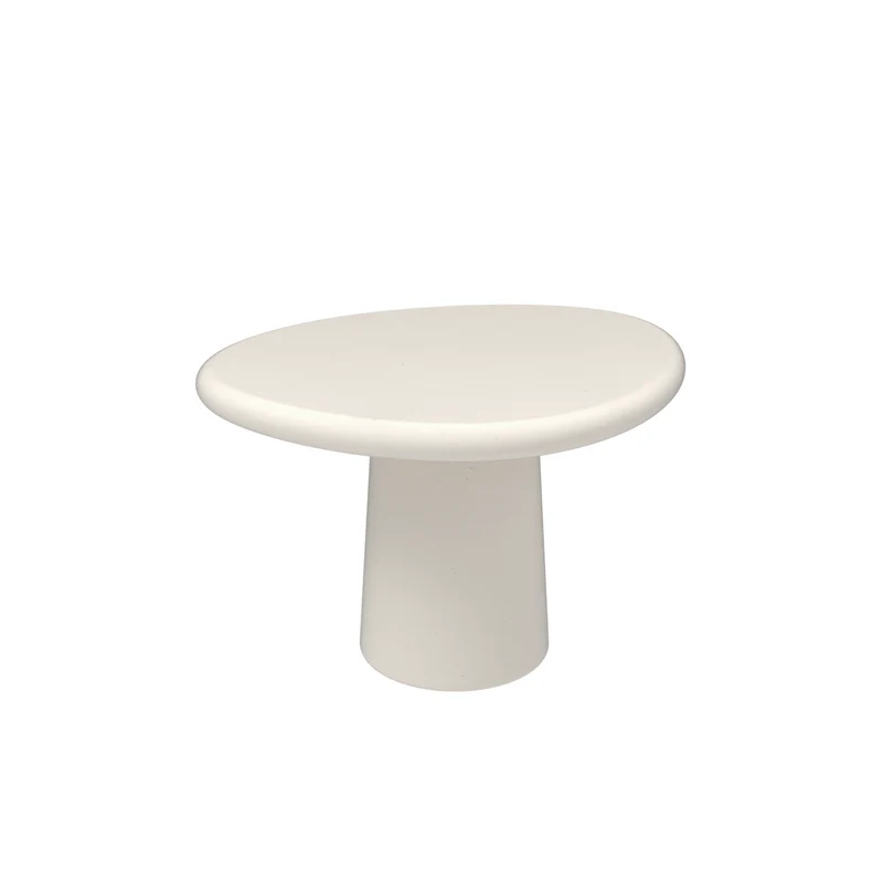 Table basse ronde aspect béton - Juno - StoneSkin - 60 cm
