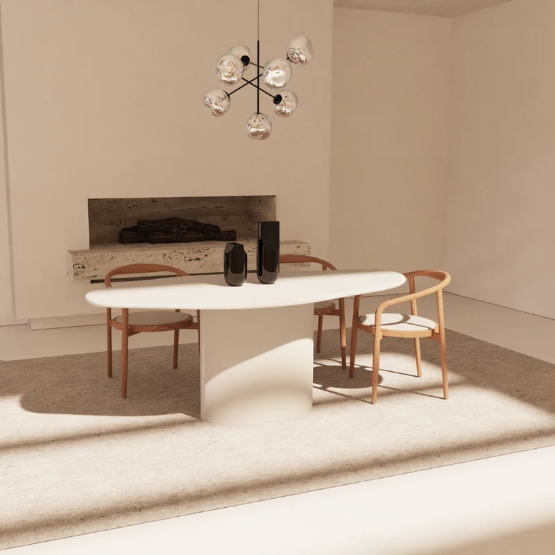 Table à manger - Reims - StoneSkin - 200 cm