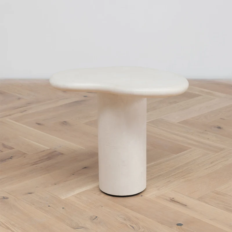 Jonah - Table d'appoint en micropeau - Haute
