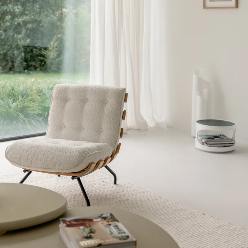 Domerat - Chaise d'appoint - Bois de frêne