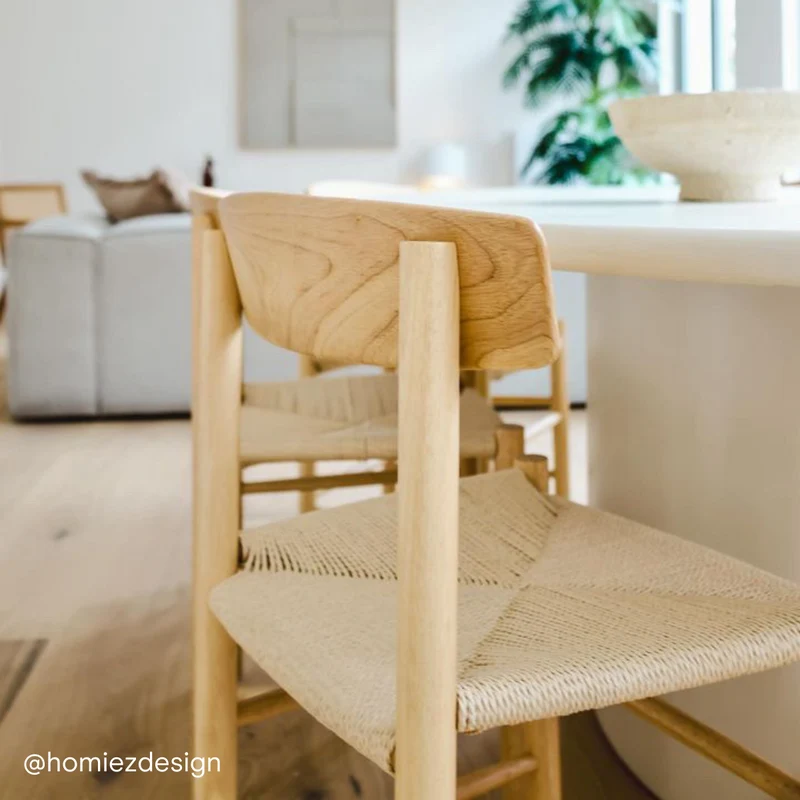 Chaise de salle à manger en chêne - Gien