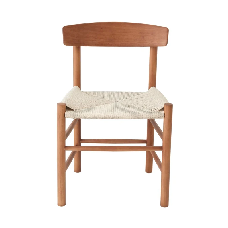 Gien - Chaise de salle à manger - Noyer clair