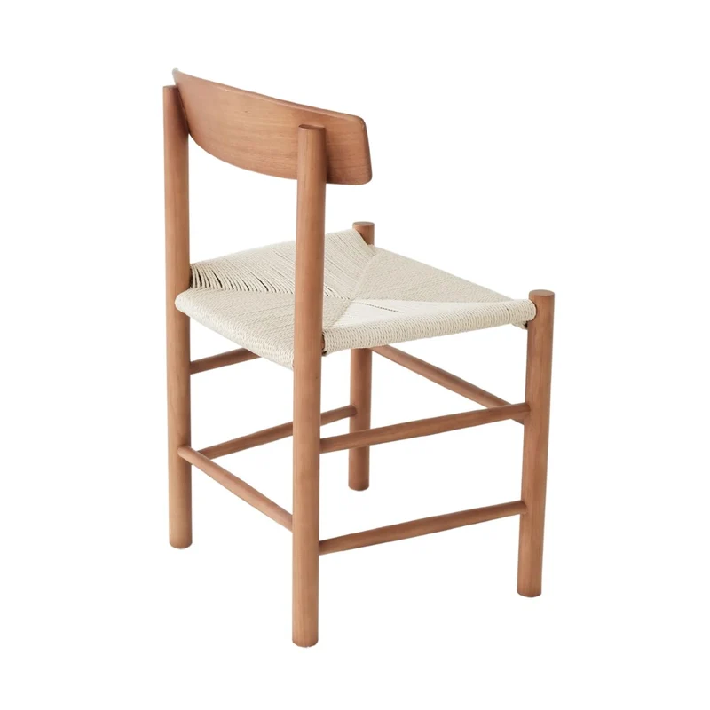 Gien - Chaise de salle à manger - Noyer clair