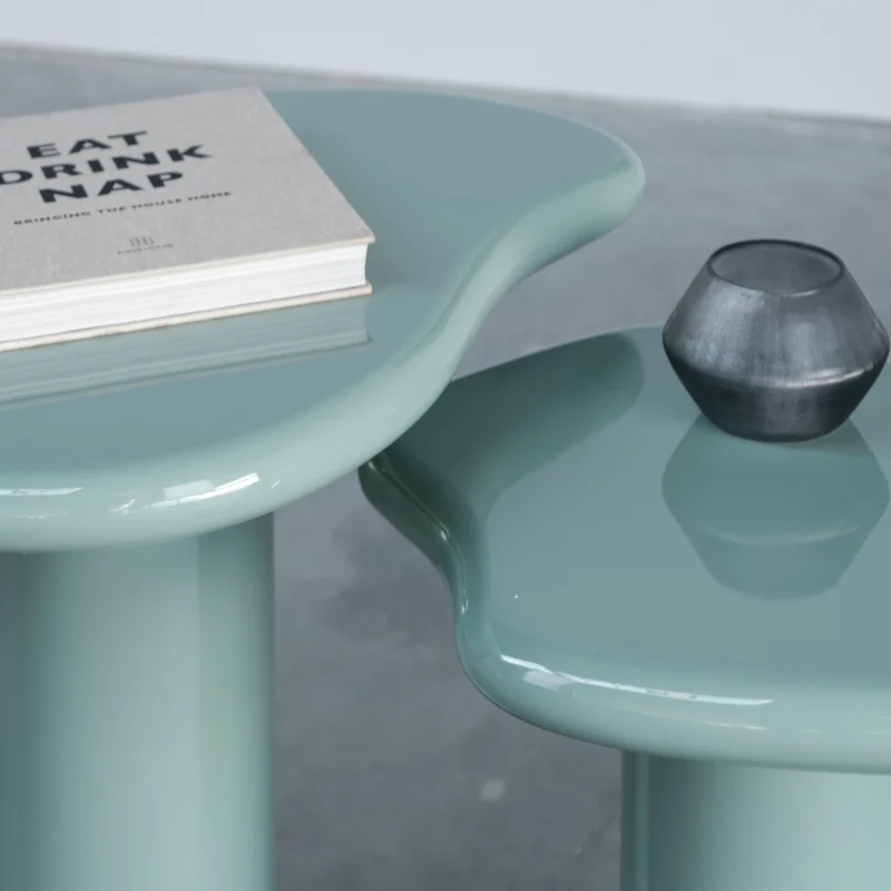 Ada - Table d'appoint haute - StoneSkin brillant