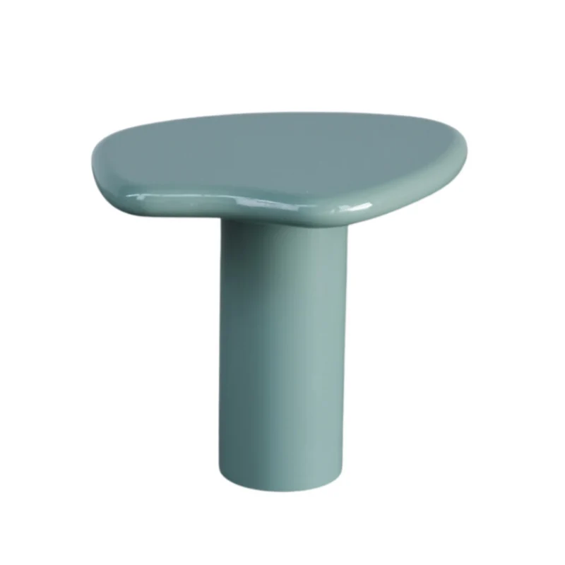 Ada - Table d'appoint basse - Glossy StoneSkin