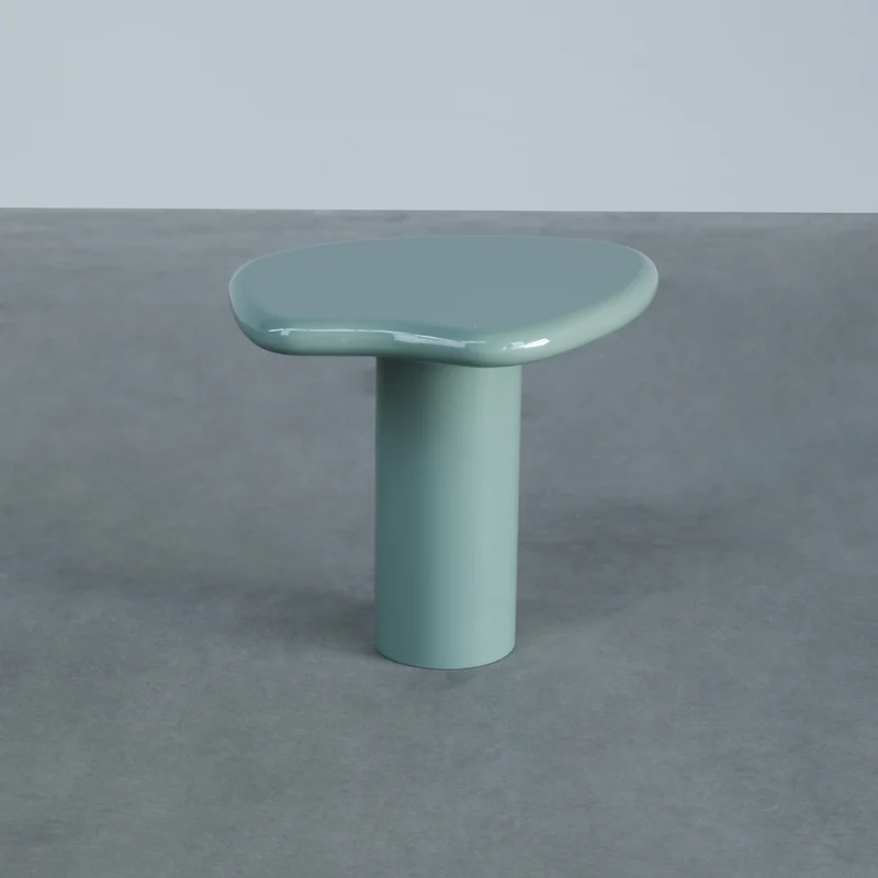 Ada - Table d'appoint basse - Glossy StoneSkin