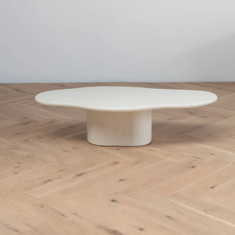Table basse aspect béton organique - Cian - StoneSkin