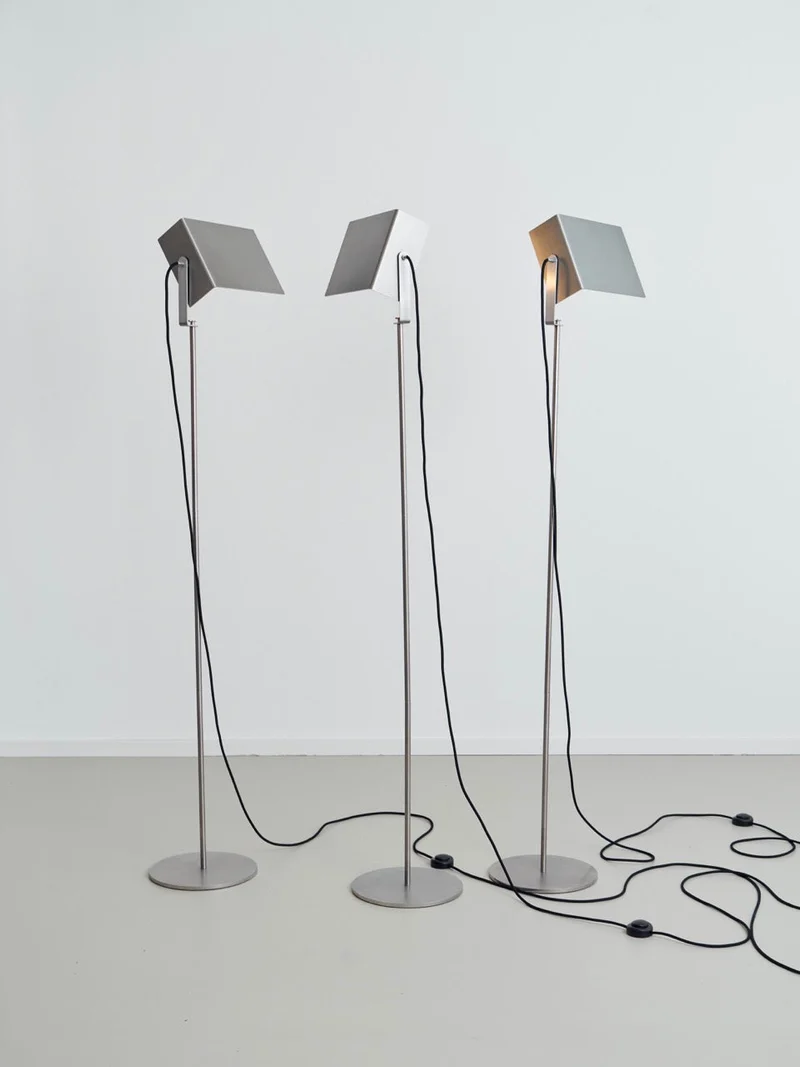 Flagpole Stainless Steel Floor Lamp