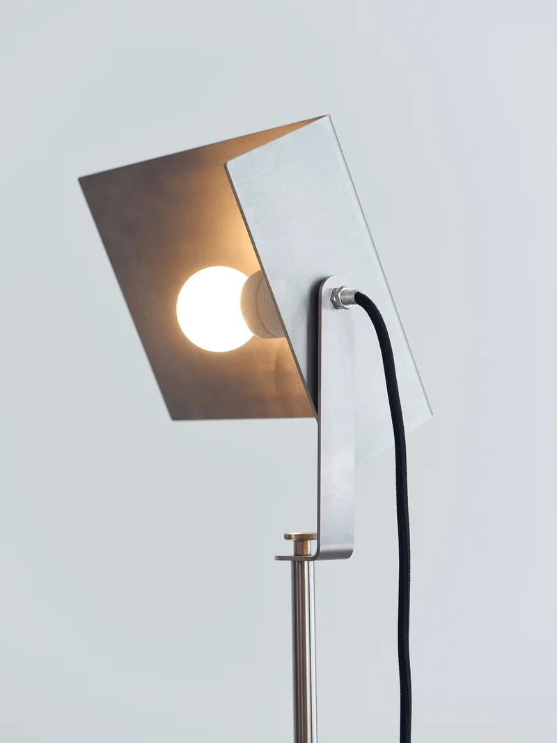 Flagpole Stainless Steel Floor Lamp