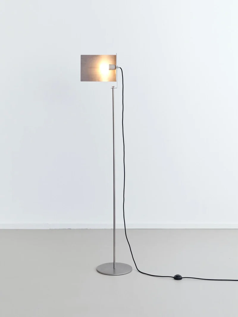 Flagpole Stainless Steel Floor Lamp