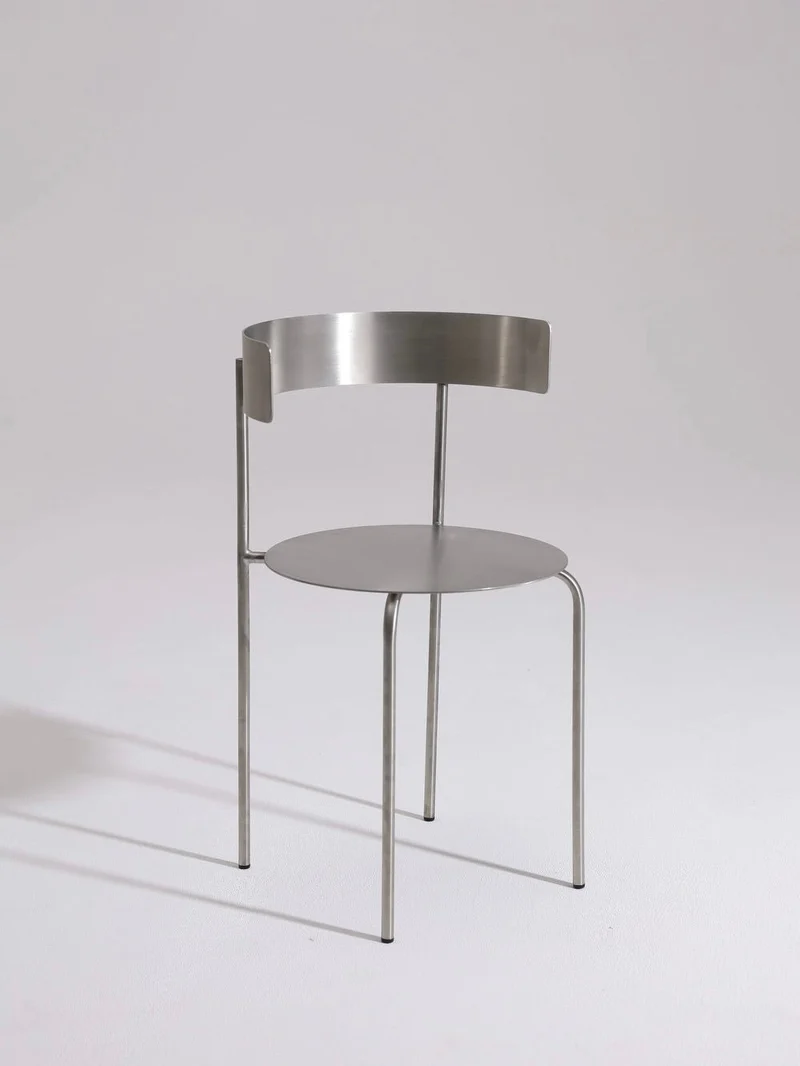 "Meadow" Stainless Steel Chair