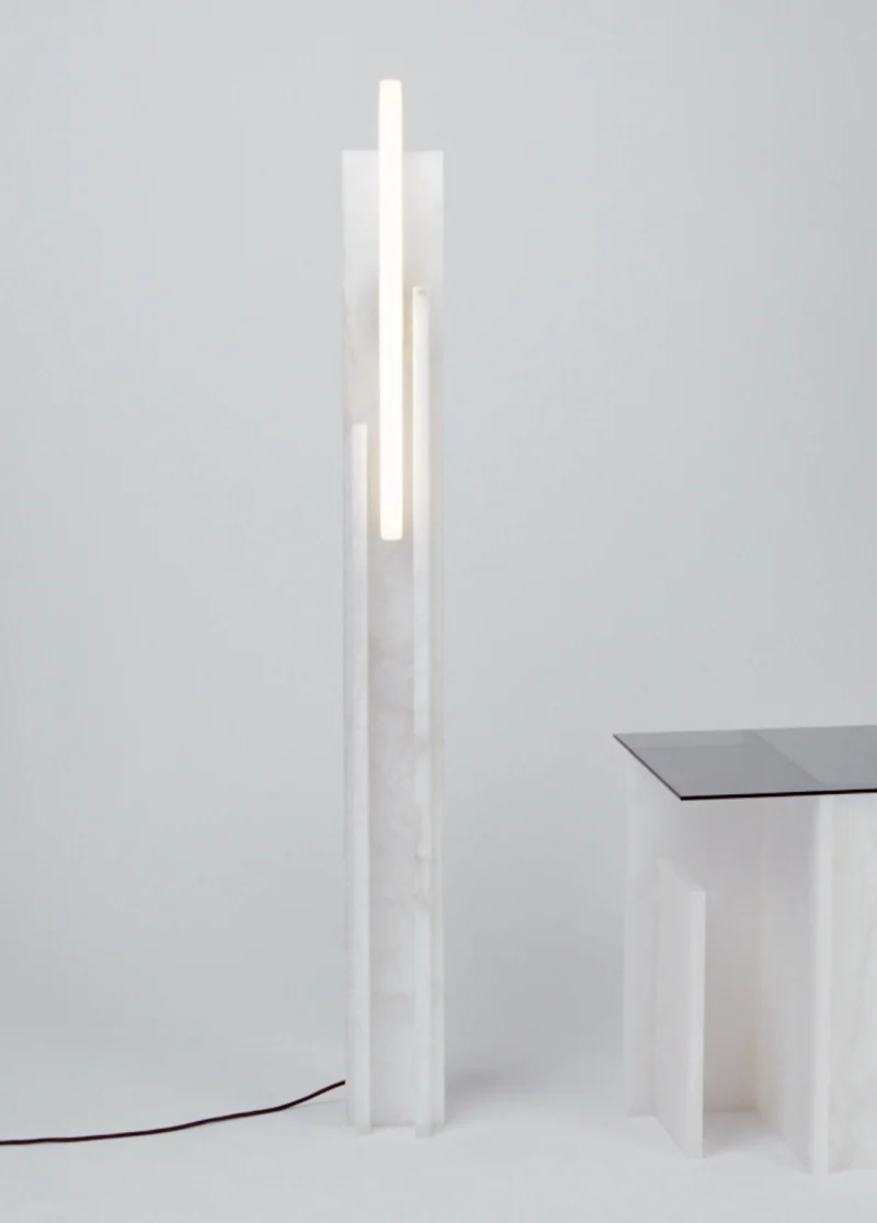 Alabaster Floor Lamp