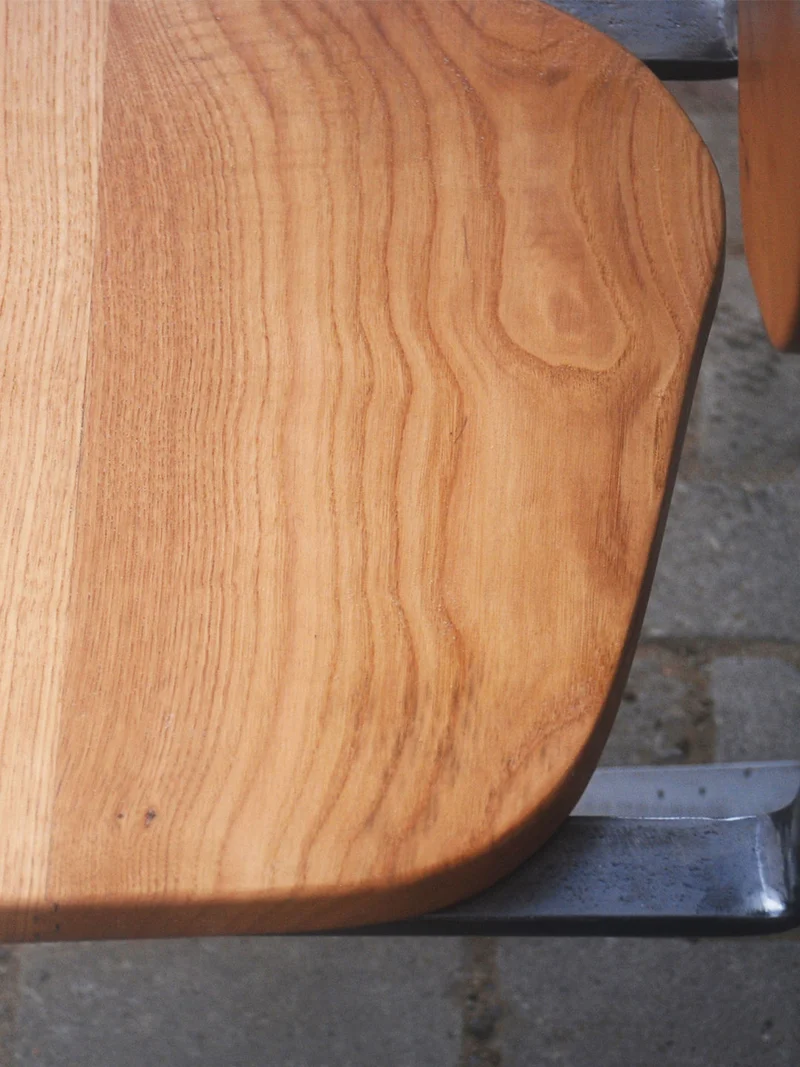 'Carmen Chair' in Chestnut Wood by ZAROLAT Studio