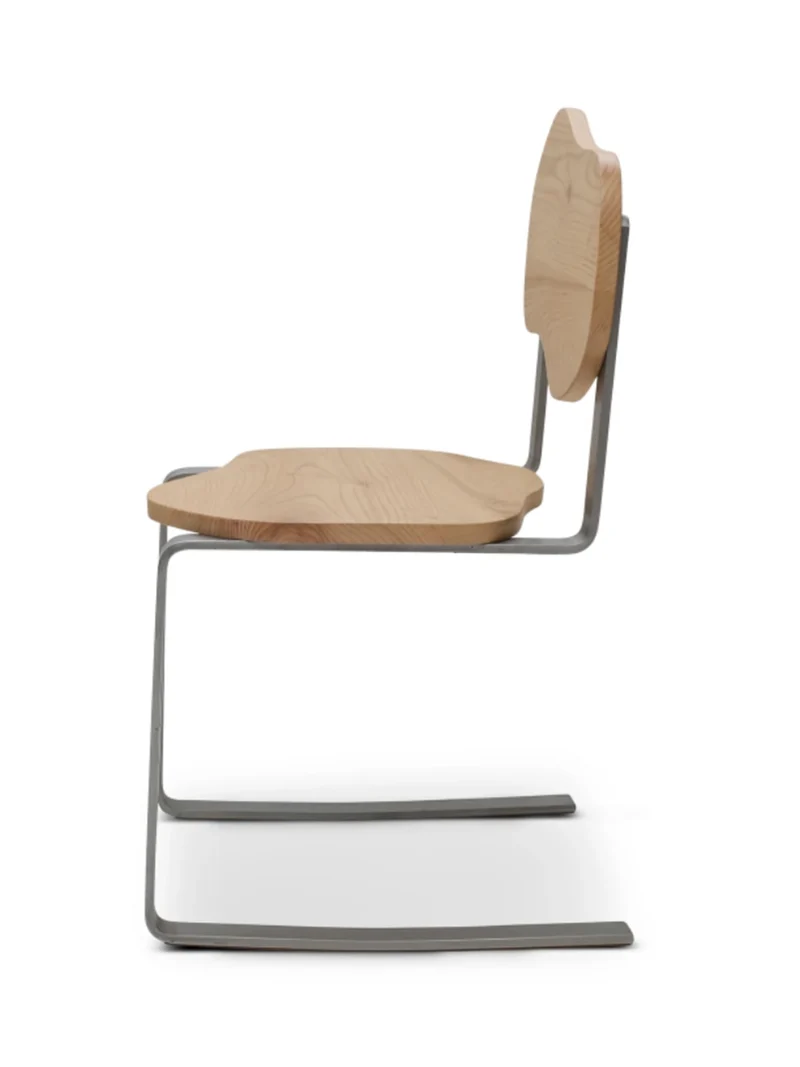 'Carmen Chair' in Chestnut Wood by ZAROLAT Studio