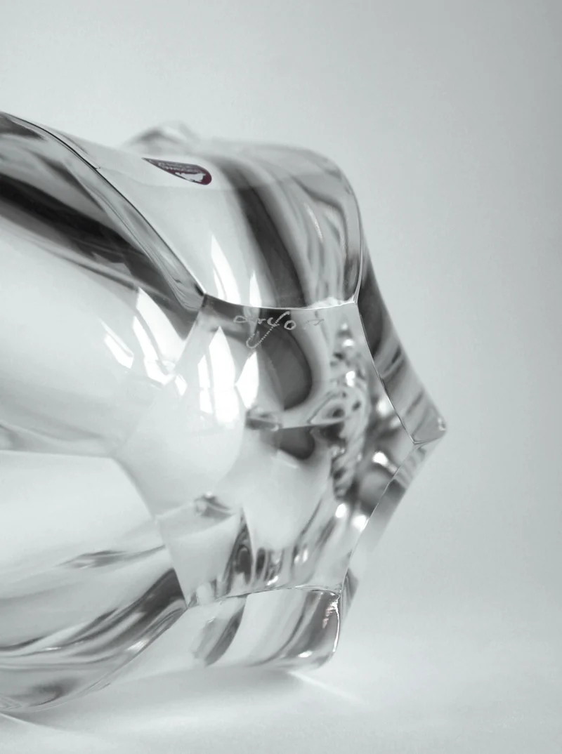 Jan Johansson Clear Crystal "Belle" Bowl