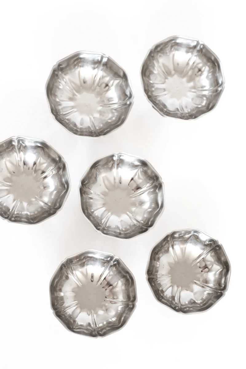 Set of Six Ice Coupes