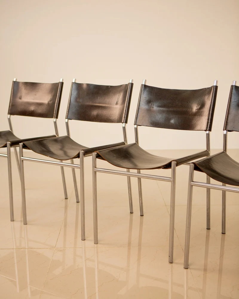 Set of 4 Chairs "SE06" by Martin Visser for Spectrum 60's