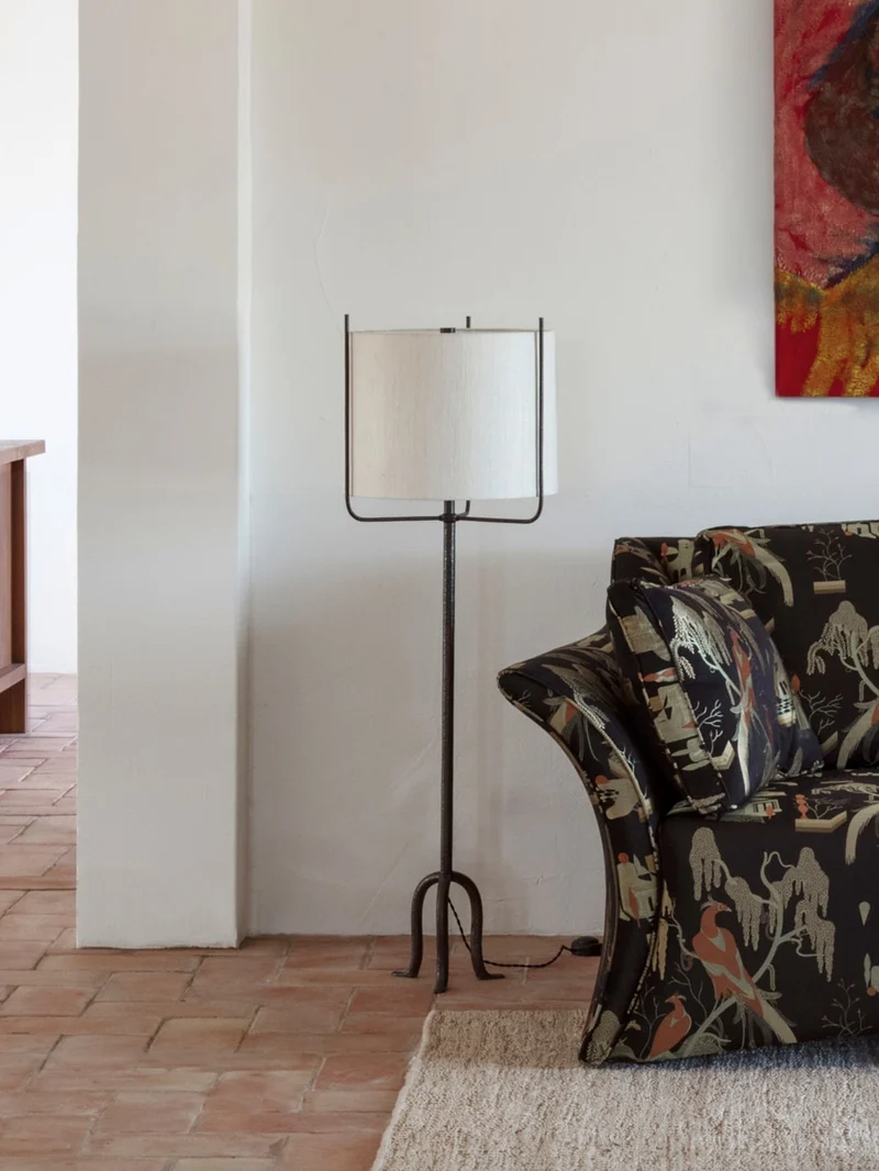 Amiga Linen Floor Light