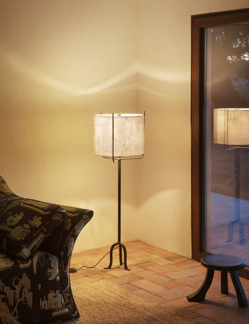 Amiga Linen Floor Light