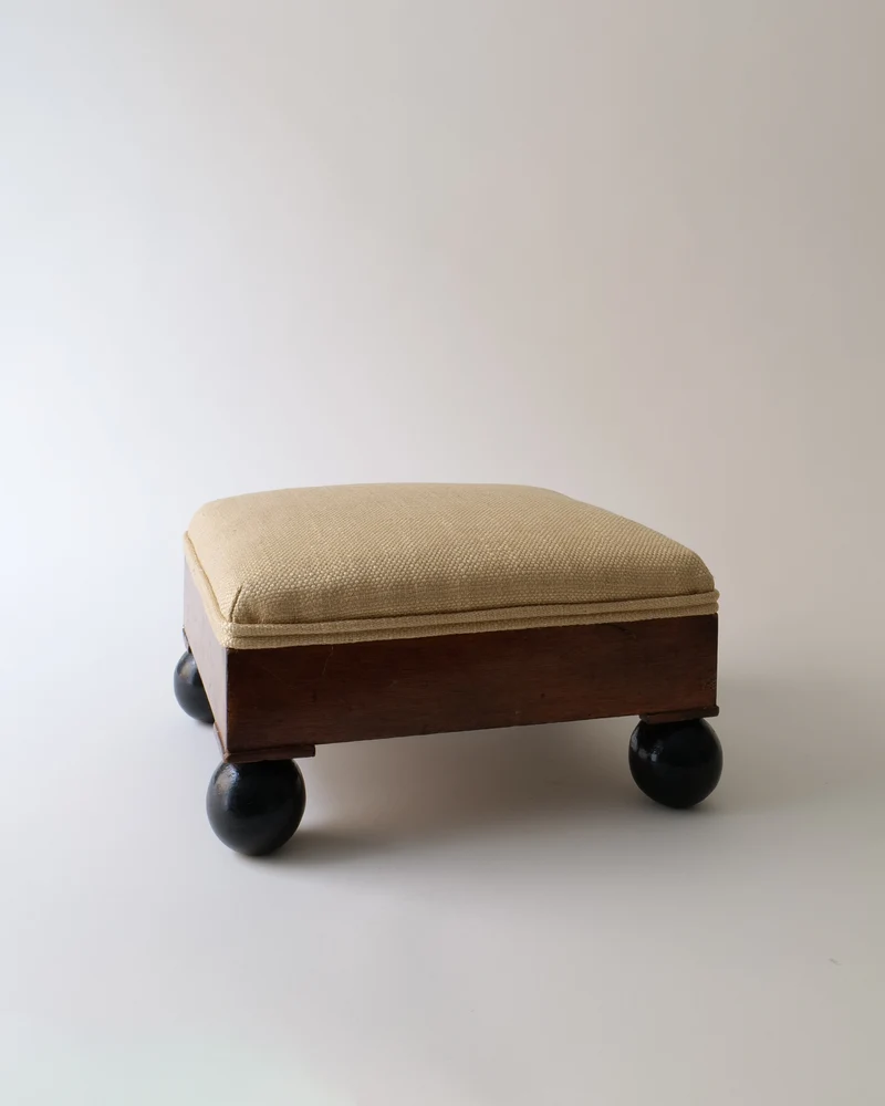 Swedish Ottoman Stool 1800s