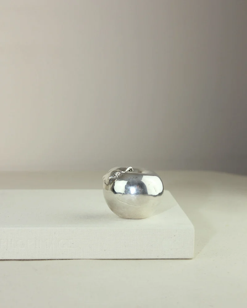 Fruits Table Figures Plated in 925 Silver