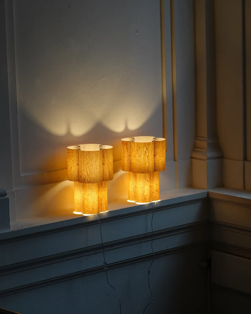 Soom Ash Wood Table Lamp