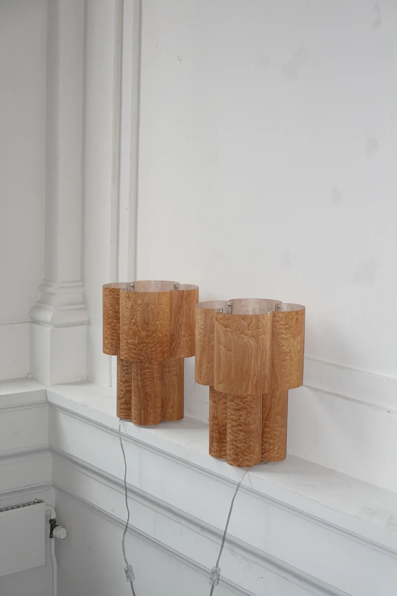 Soom Ash Wood Table Lamp