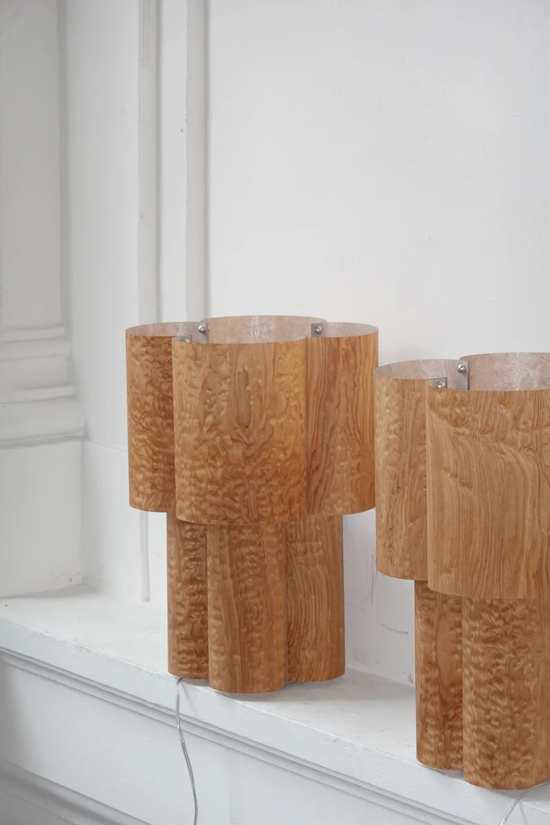 Soom Ash Wood Table Lamp
