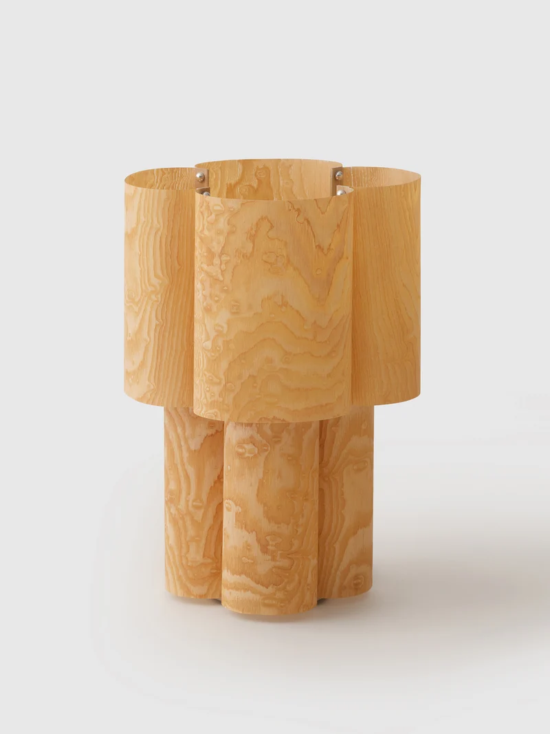 Soom Ash Wood Table Lamp