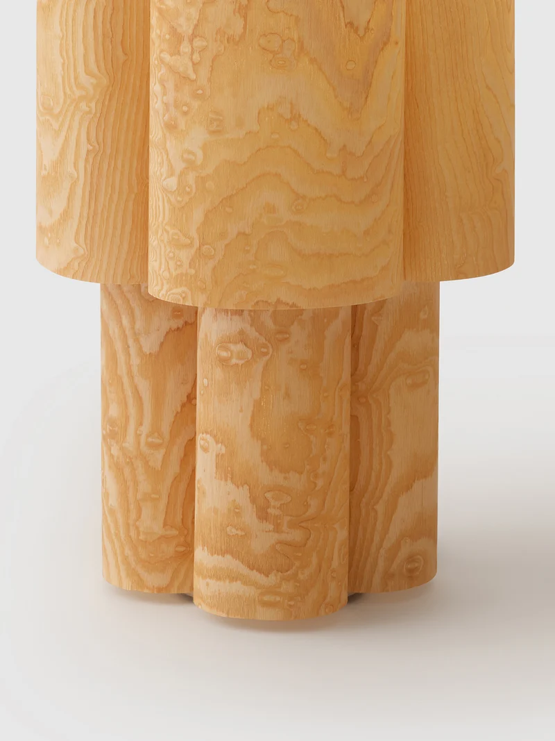 Soom Ash Wood Table Lamp