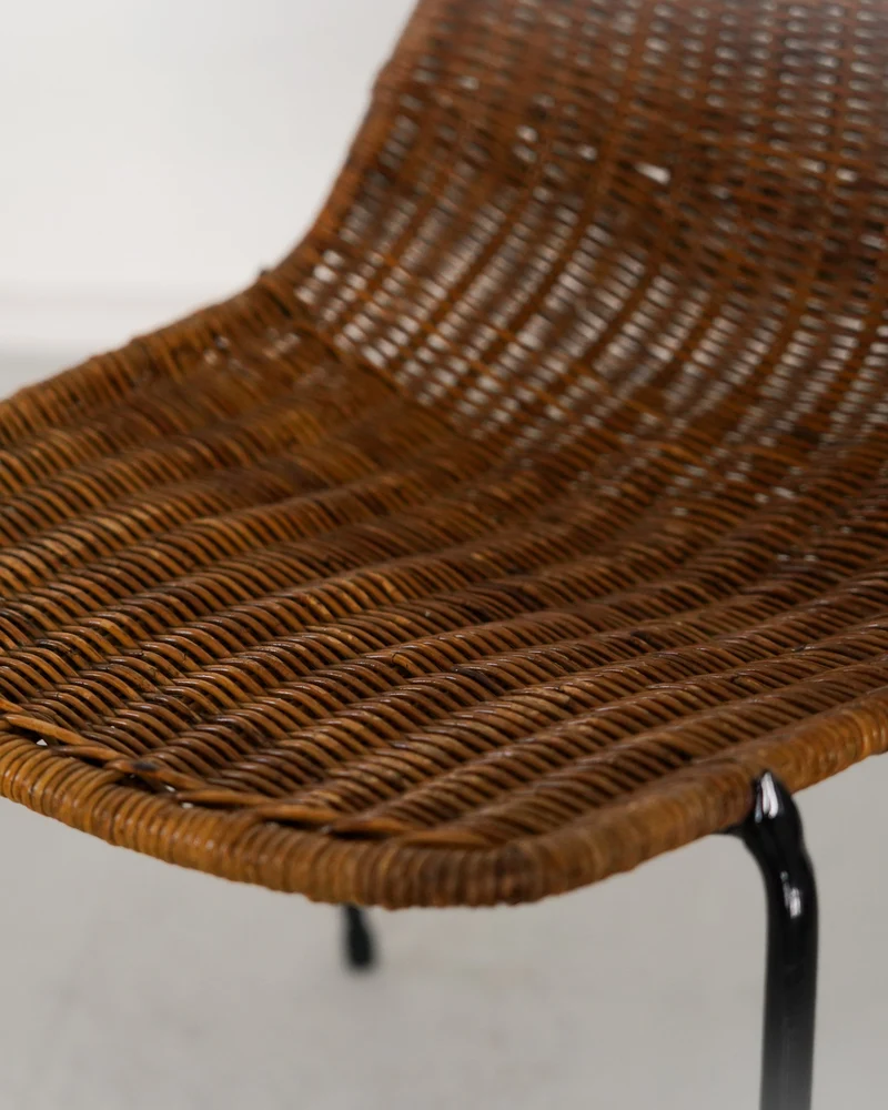 Basket Chair by Gian Franco Legler for Bonacina