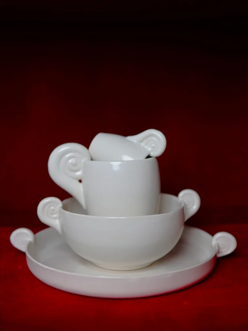 Aries Espresso Cup with Horn